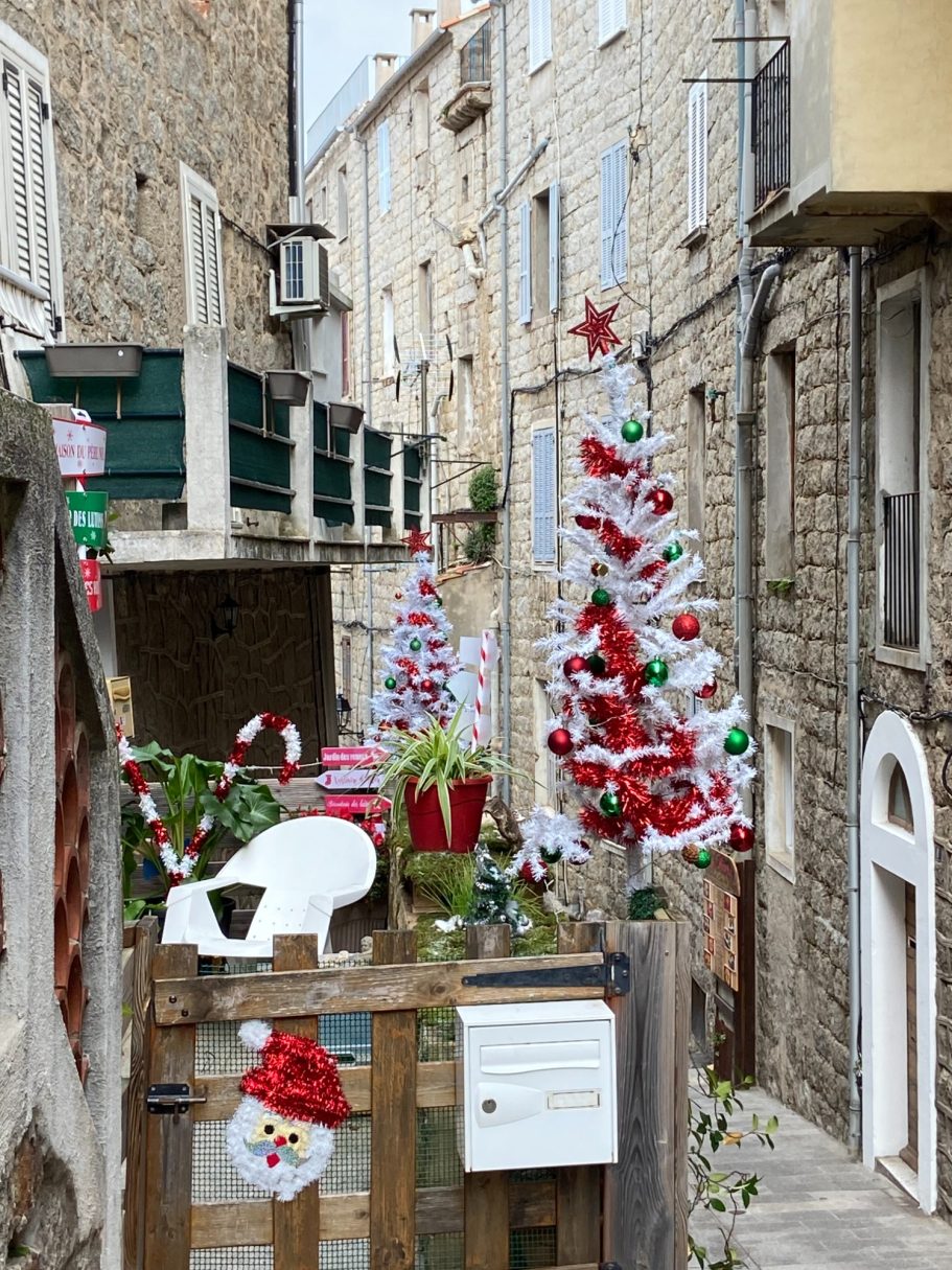Christmas atmosphere in Corsica